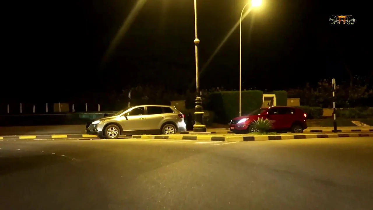 تزيين الشارع البحري ولاية مطرح بمناسبة العيد الوطني الخمسين