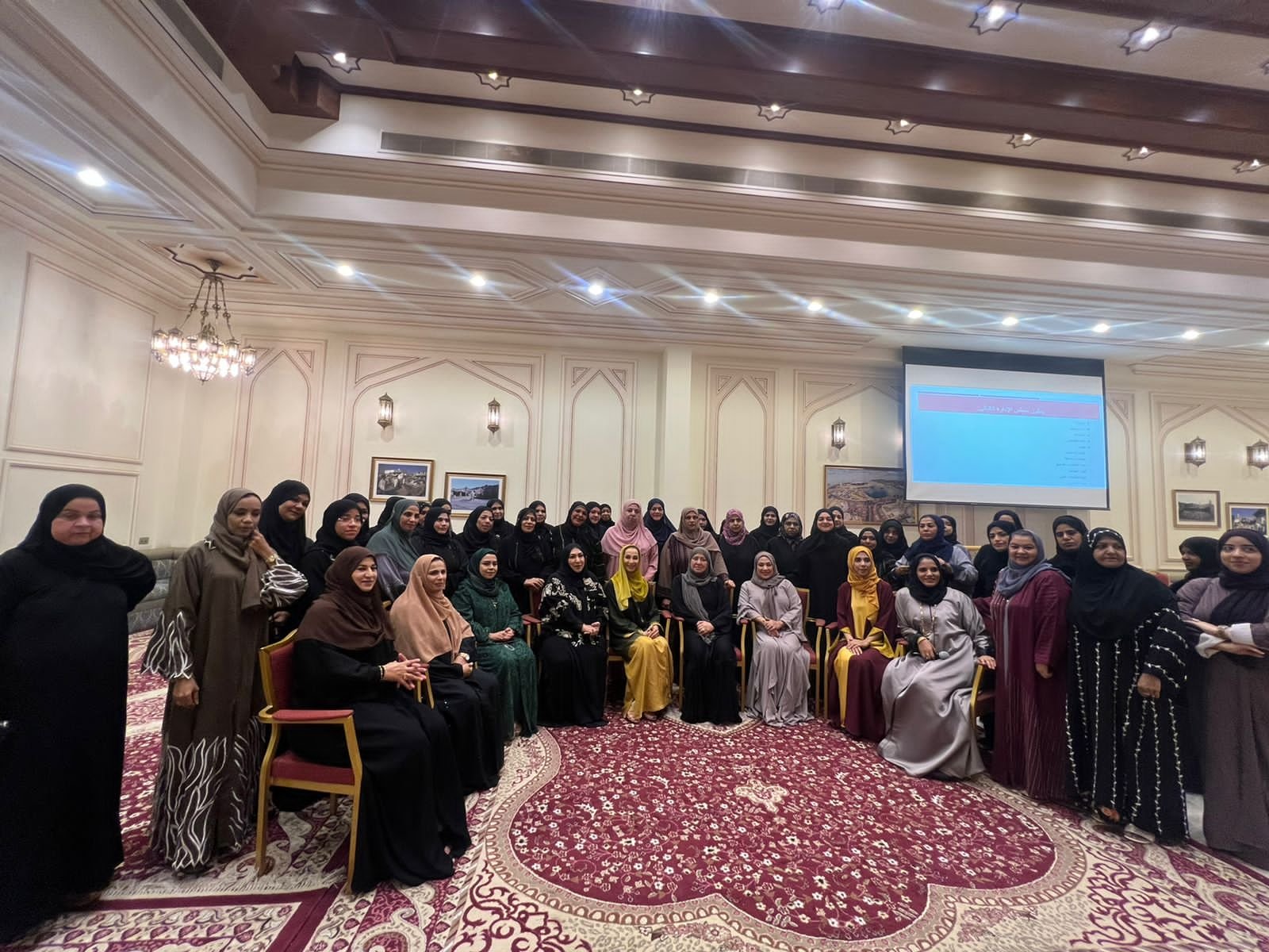 تشكيل مجلس الإدارة لجمعية المرأة فـي مطرح بالتزكية