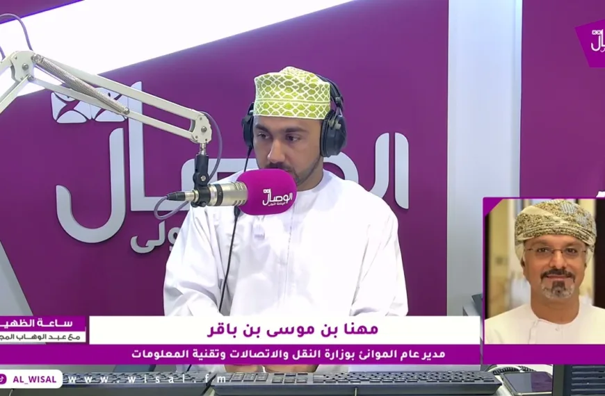 مهنا بن موسى بن باقر /سيتم البدأ في تشغيل الميناء تقريبا بعد حدود 3 أشهر