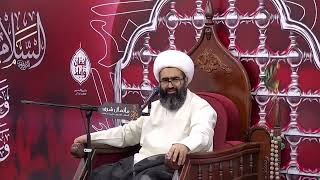 الشيخ محمود طاهري ينعى بأبيات الشاعر عقيل اللواتي في وفاة السيدة أم البنين “ع” 1447 هـ مأتم آل شرف