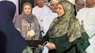 تقرير | معرض الوقف الطلابي الثاني بمطرح لكلية الزهراء للبنات برعاية وزيرة التعليم العالي والابتكار